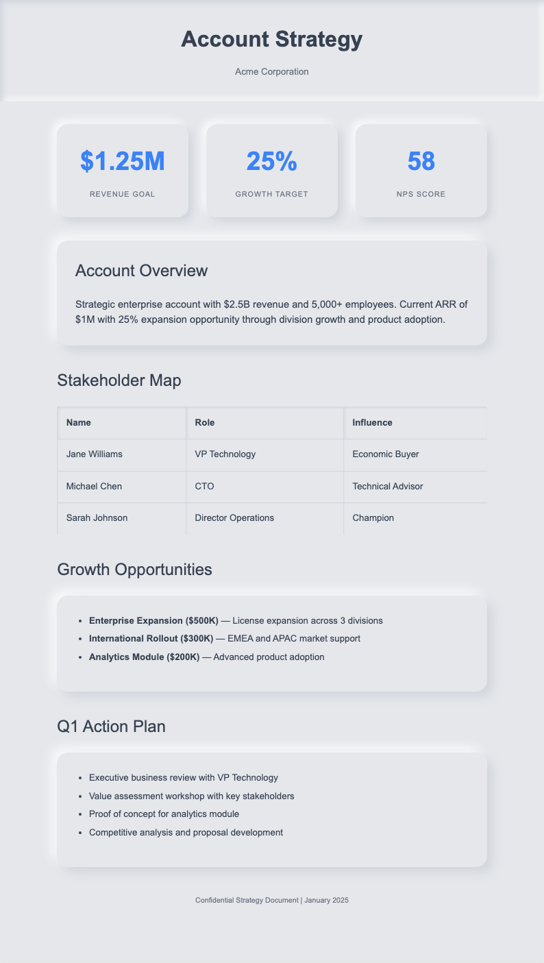 Neomorphism sales account plan